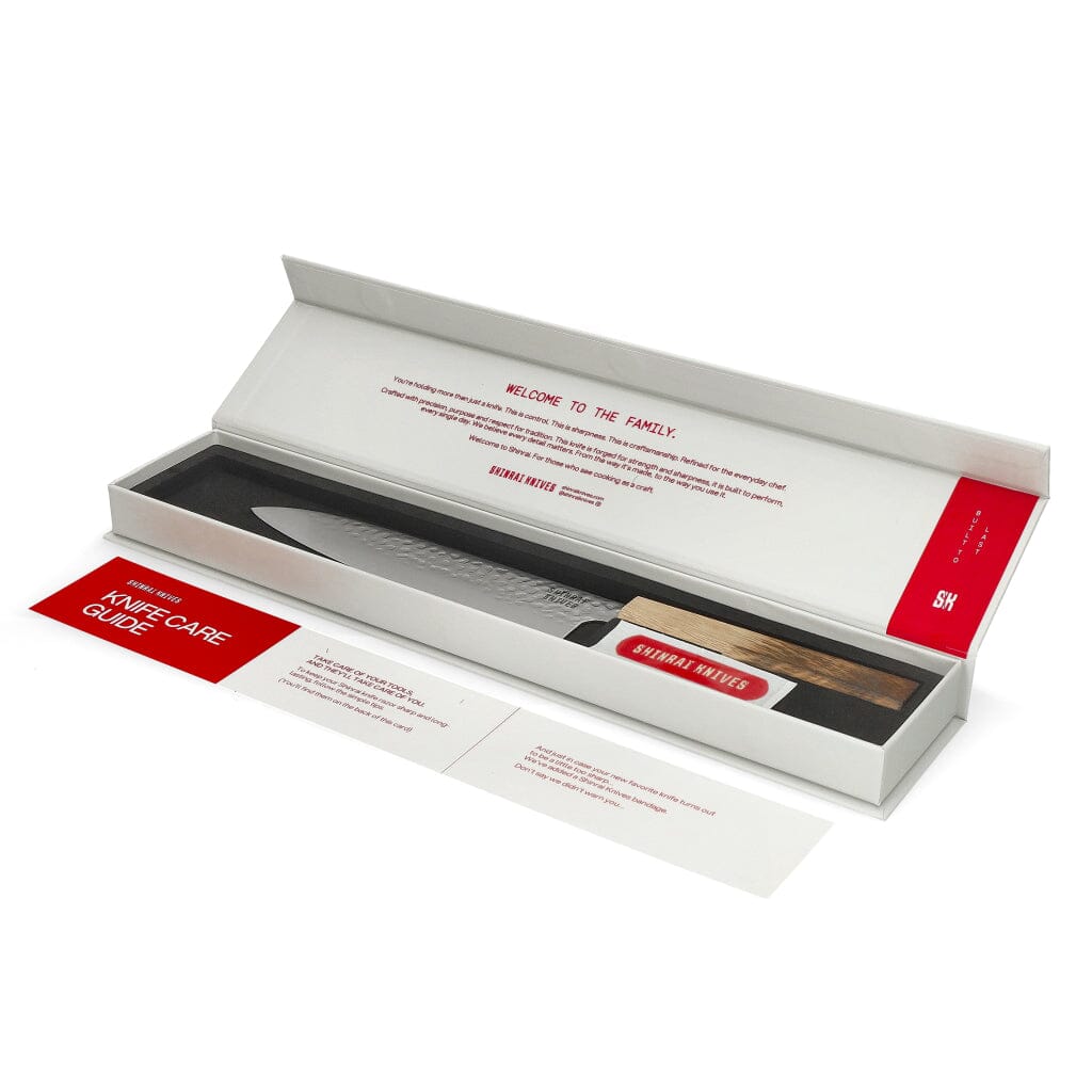 Shinrai Knives - Jōnetsu Damascus Koksmes 20 cm Koksmes Shinrai Knives 