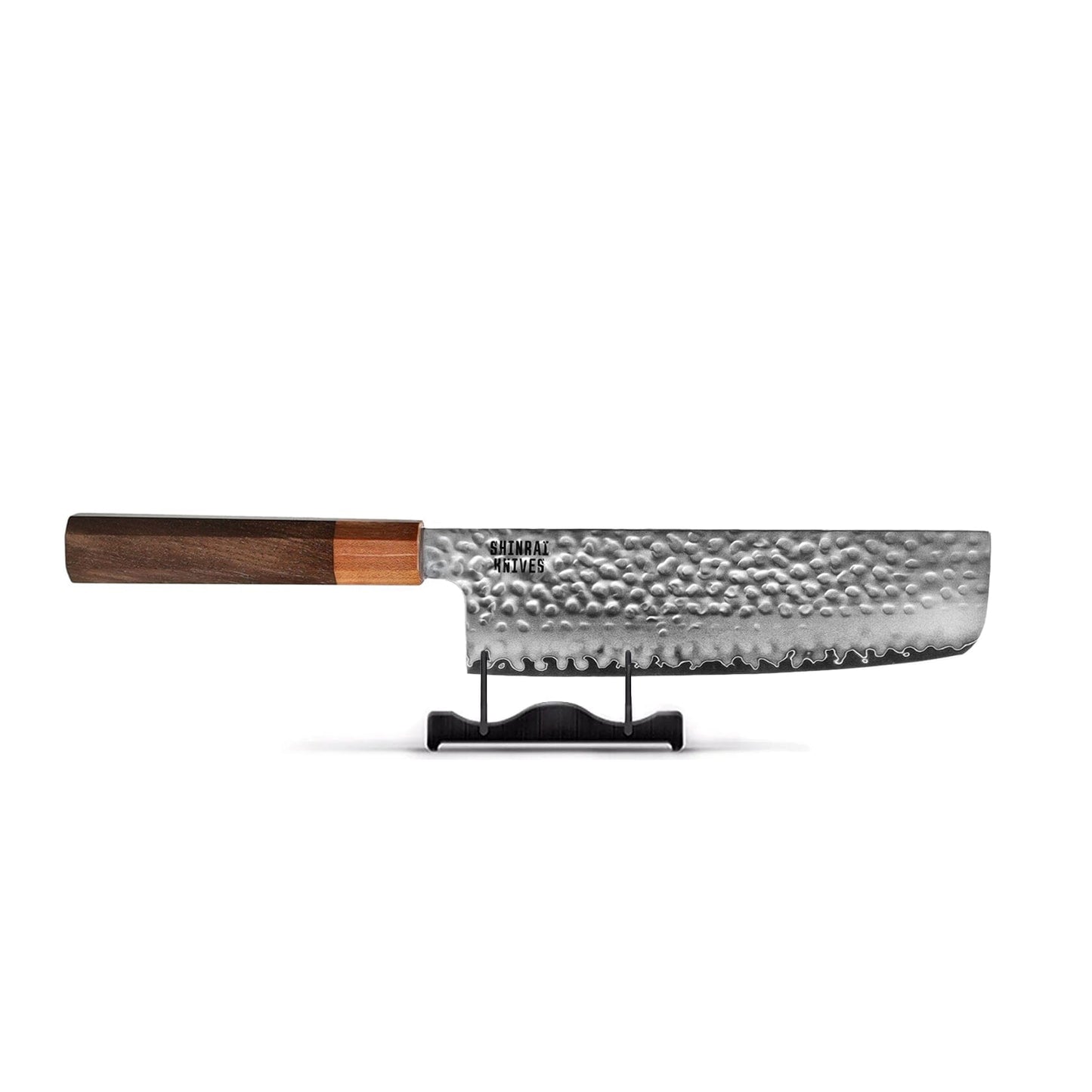 Shinrai Knives - Kigami Exclusive Damascus 5 pièces - Couteau de chef + Couteau à pain + Nakiri + Santoku + Couteau d'office Set de couteaux Shinrai Knives