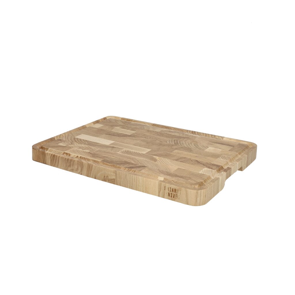 Shinrai Knives - Luxe Snijplank Essenhout - Kopshout - Bundel Houten snijplank Shinrai Knives 