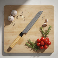 Shinrai Knives - Takumi Kaza 3-delige Damascus Messenset - Koksmes + Broodmes + Schilmes Messenset Shinrai Knives 