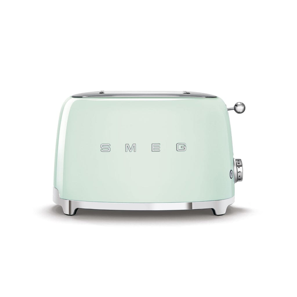 Smeg - Broodroosters | Watergroen | Jaren 50 | Toaster 2x2 Broodrooster Smeg 