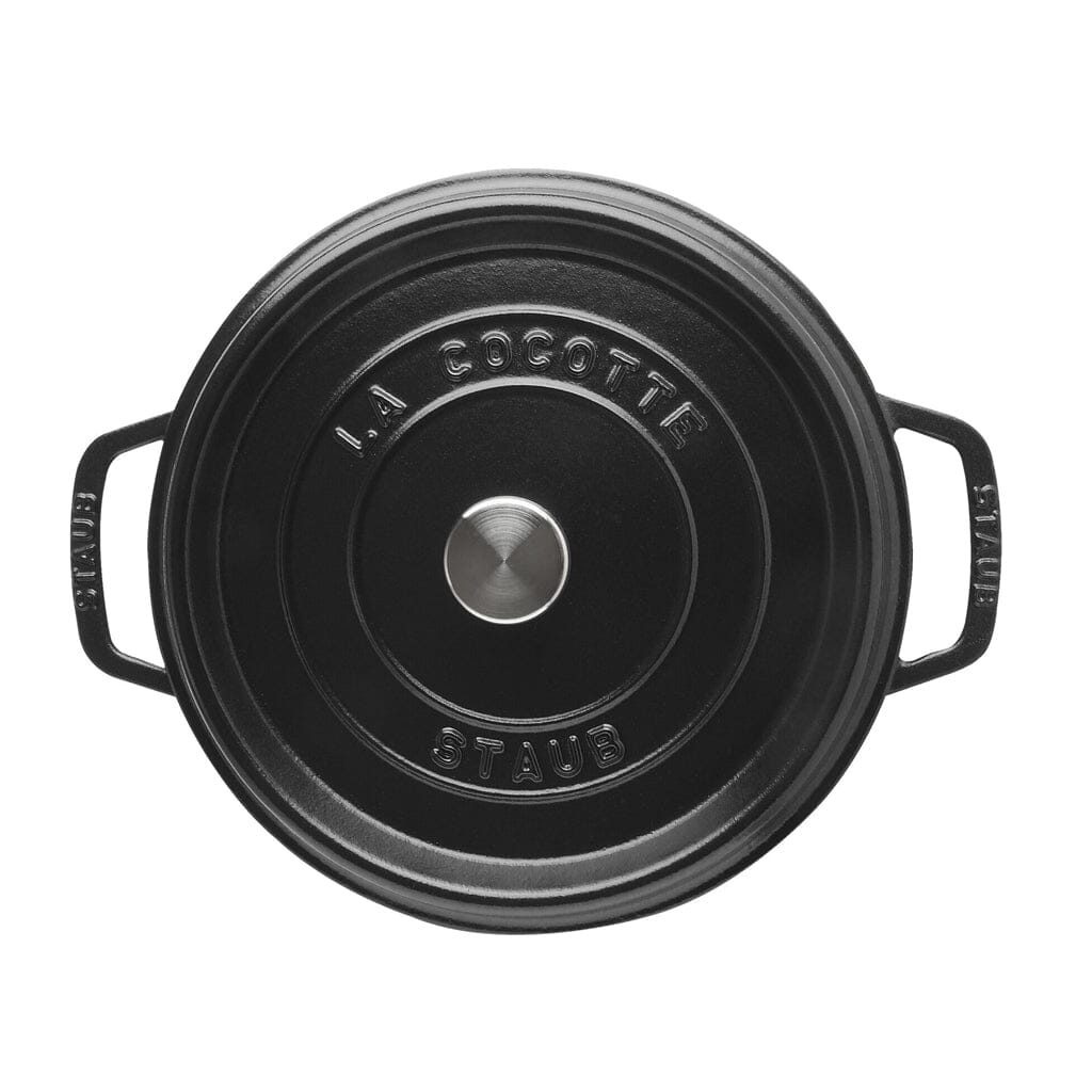 Staub - Lage Cocotte 26 cm Zwart Braadpan Staub 