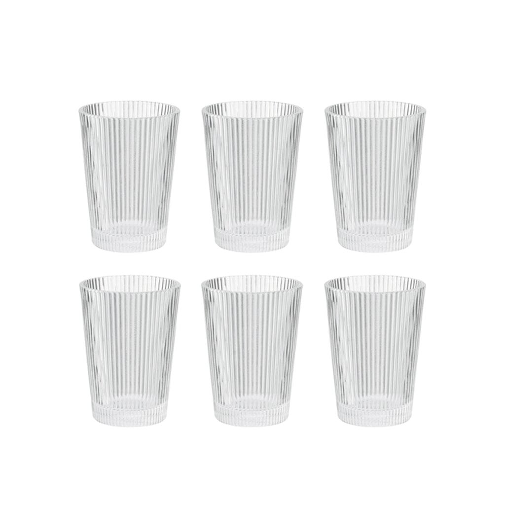 Stelton - Pilastro drinkglas 0,24 l. 6 stuks helder Stelton 