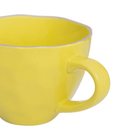 Urban Nature Culture - Good Morning - Cappuccino Mok - Sculpted - Lime Light Urban Nature Culture 