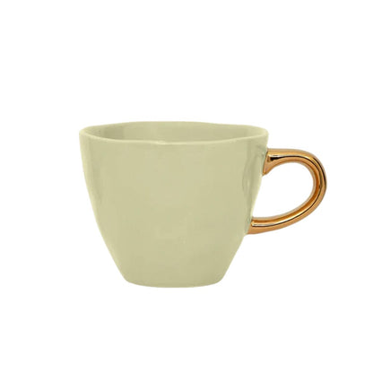 Urban Nature Culture - Good Morning - Koffiekopje- Pale Green Koffiekop Urban Nature Culture 