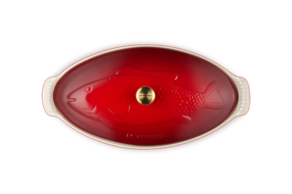 Le Creuset - Auflaufform Fisch 'Cherry Red'