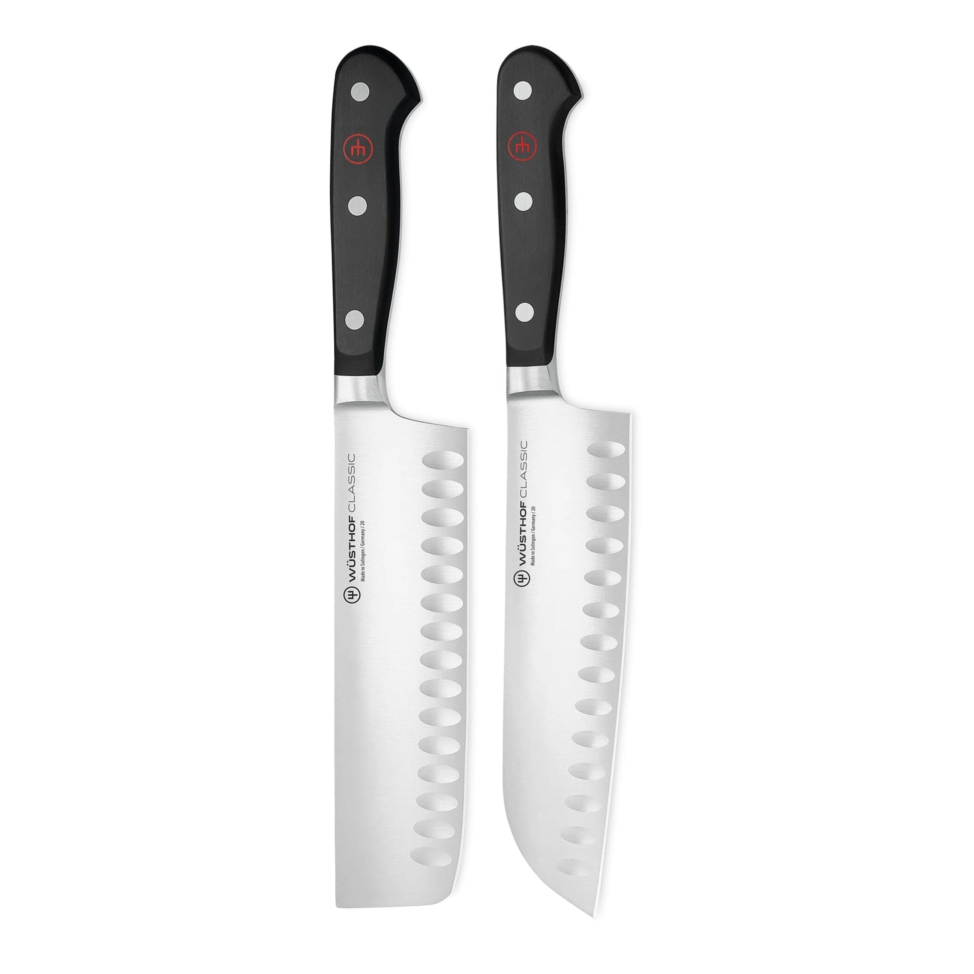 Wüsthof - Classic 2-delige Messenset - Santoku + Nakiri Messenset Wusthof 