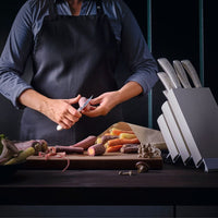 Wusthof - Classic Ikon Broodmes Creme met dubbele kartelrand 23 cm Broodmes Wusthof 