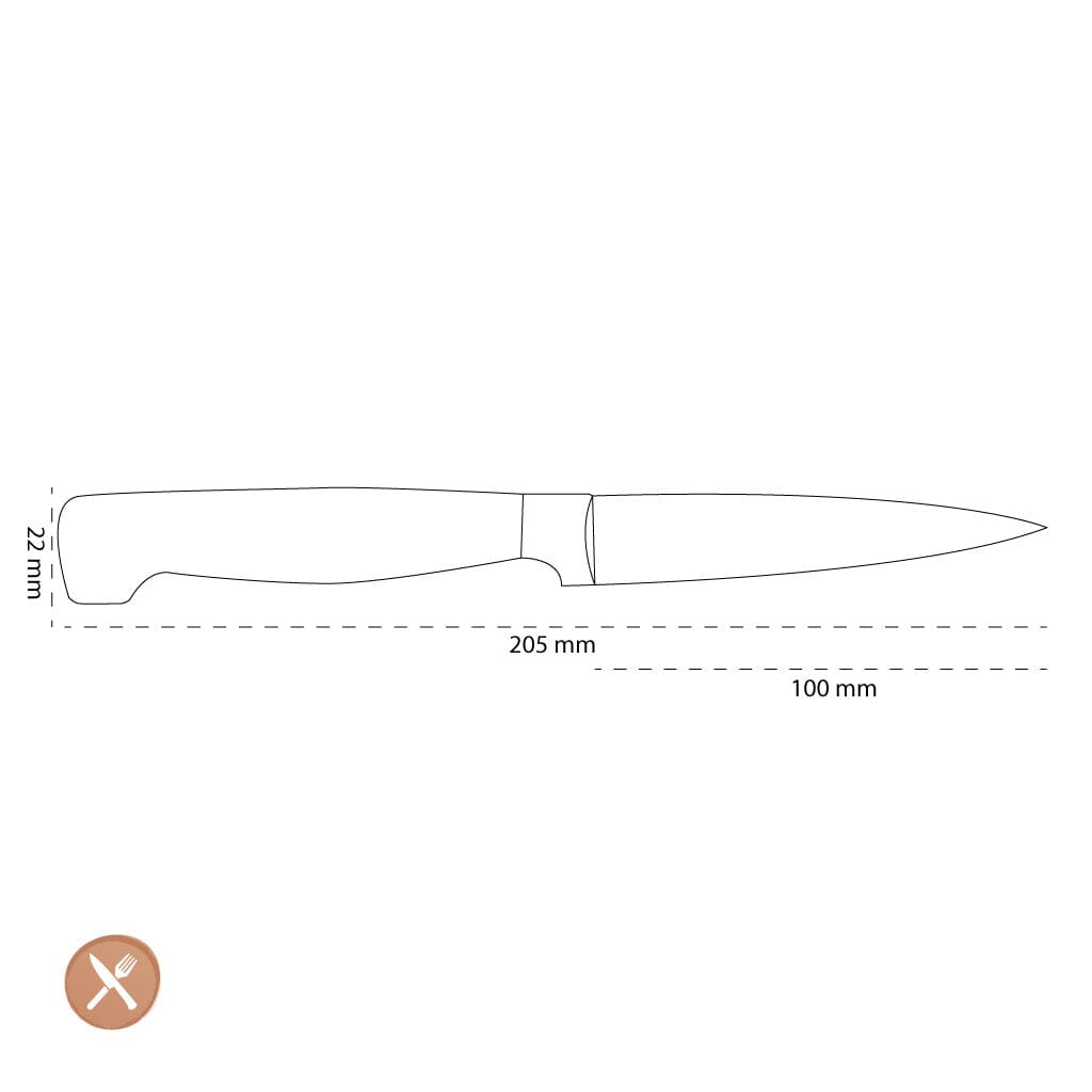 Zwilling - 4 Star Schil- en garneermes 100 mm Zwilling 