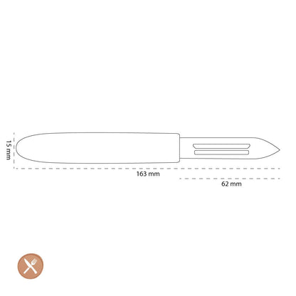 Zwilling - Dunschiller kunststof 65 mm Zwilling 