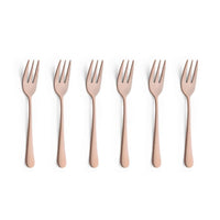 Amefa - Austin 6 Gebaksvorkjes - Mat Koper Bestekset Amefa 