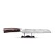 Shinrai Knives - Brotmesser aus gehämmertem Edelstahl 20 cm